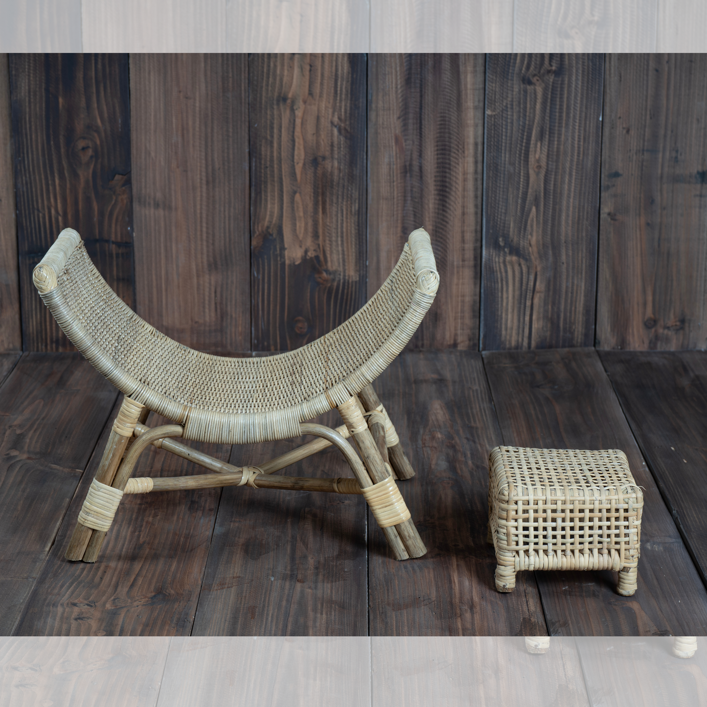 Cane U Bench