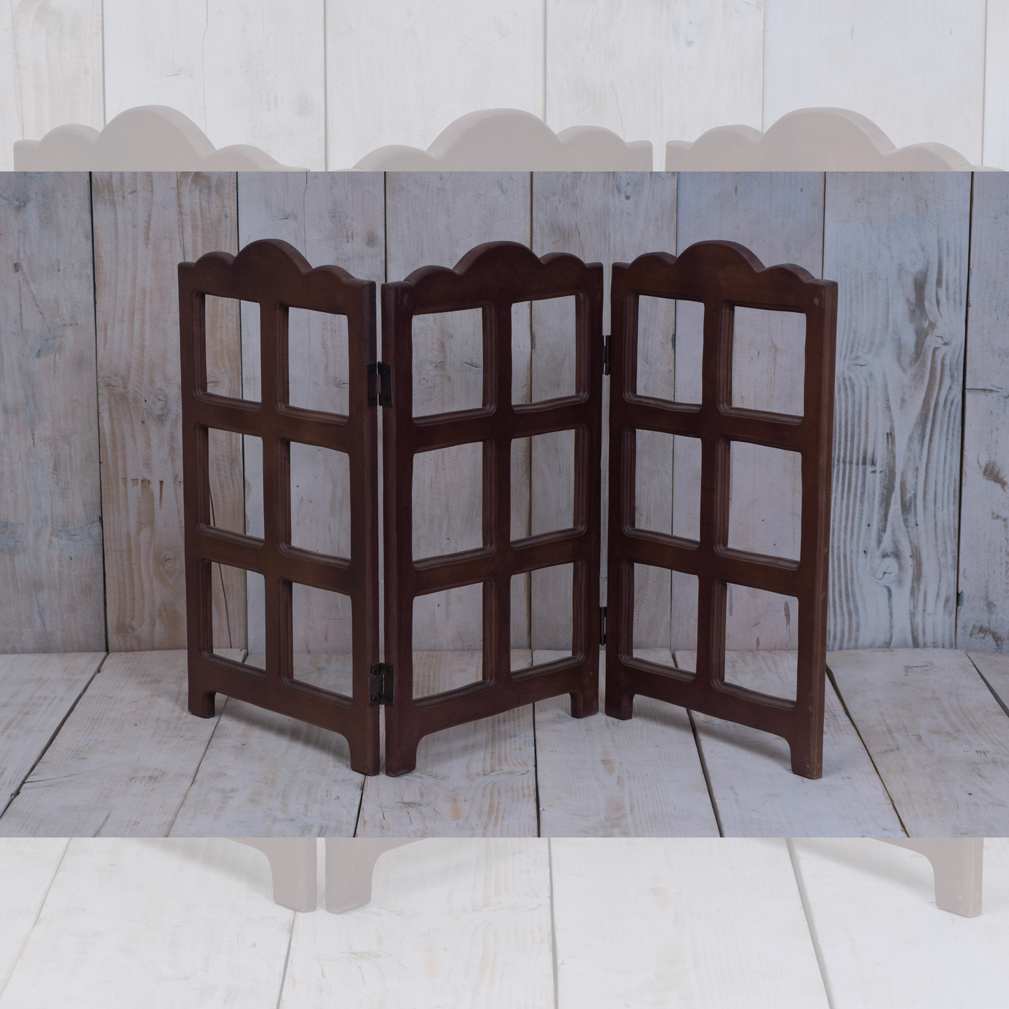 Three Door Folding Screen Baby Prop – Elegant Backdrop for Baby Photoshoots