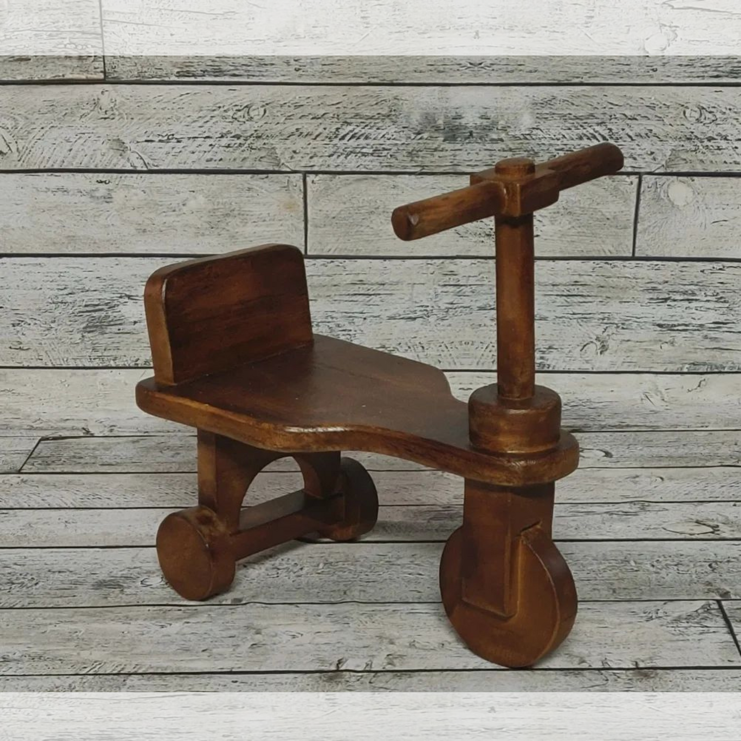 Baby Photoshoot wooden Scooter | Scootie Baby Prop