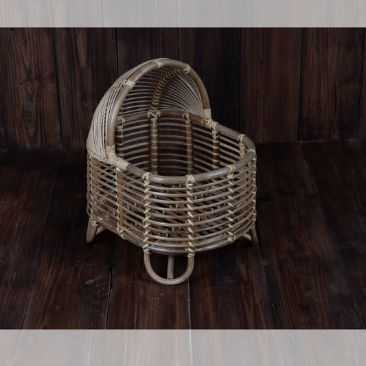 Cane Basket Cum Bed