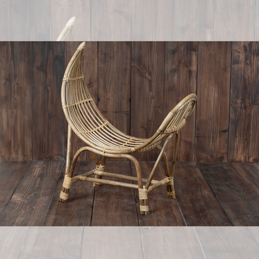 Cane Halfmoon Bench