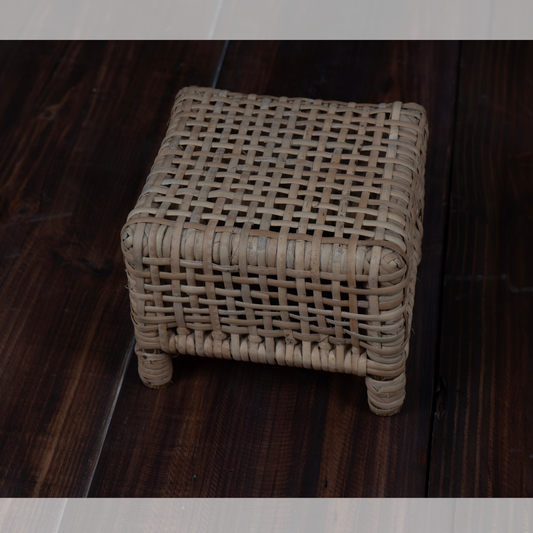 Cane side table (Square)