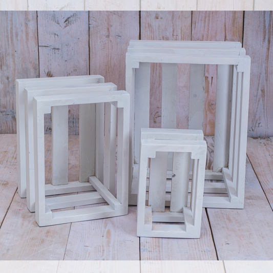 Wooden Crates set of three