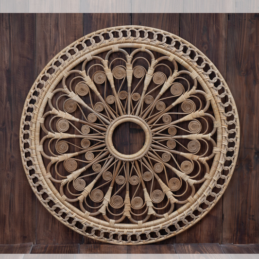Cane Wall Decor