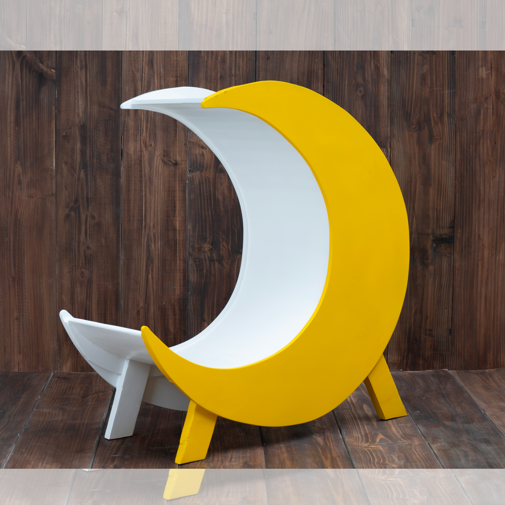 Baby Photoshoot Prop Baby Moon Bench | Photography Prop for Newborn an ...