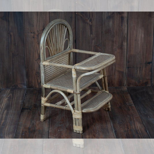 Cane High Chair