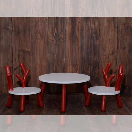 Christmas chair and table set
