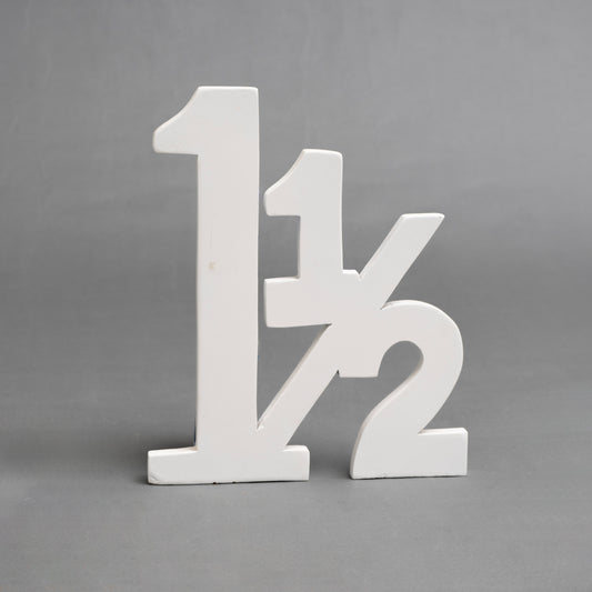 1 and 1/2